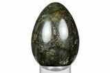 Flashy, Polished Labradorite Egg - Madagascar #344319-1